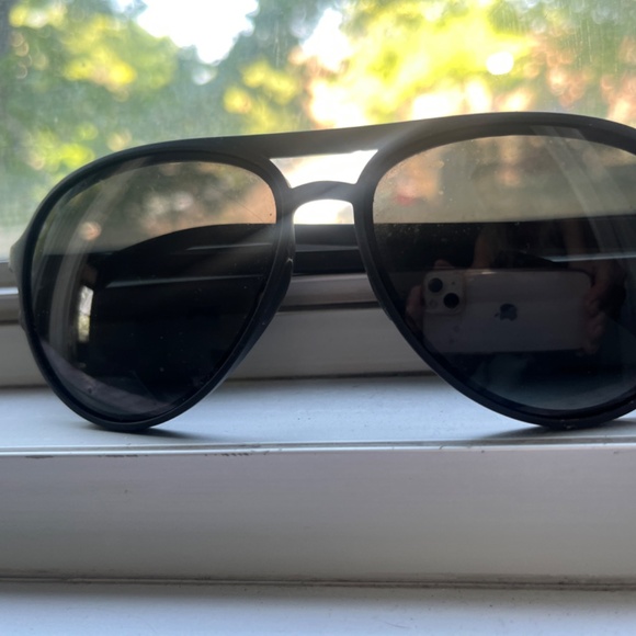 goodr operation blackout aviator sunglasses blackout - Picture 3 of 5